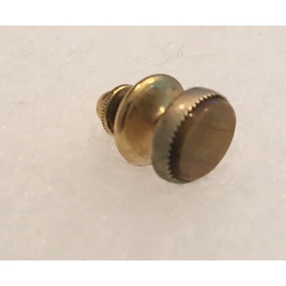 VTG Gold Tone Tie or Lapel Pin